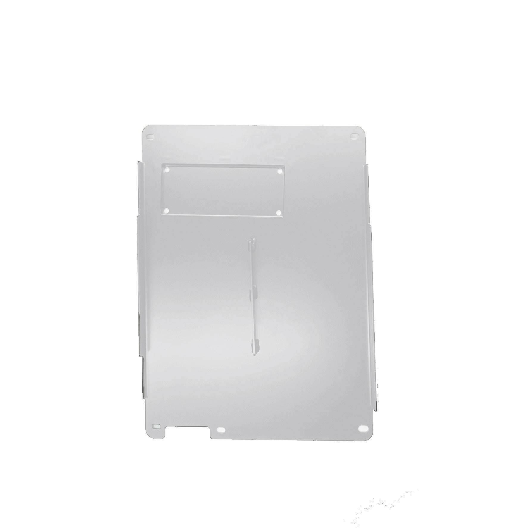 Aluminum middle skid plate for Ford Bronco 4-door 2021, rectangular with cutouts