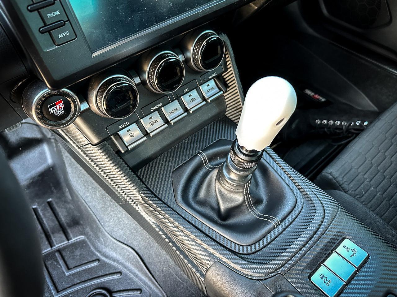 Middle Trim 3D Carbon Overlay (2 Pieces) - 2022+ BRZ / GR86