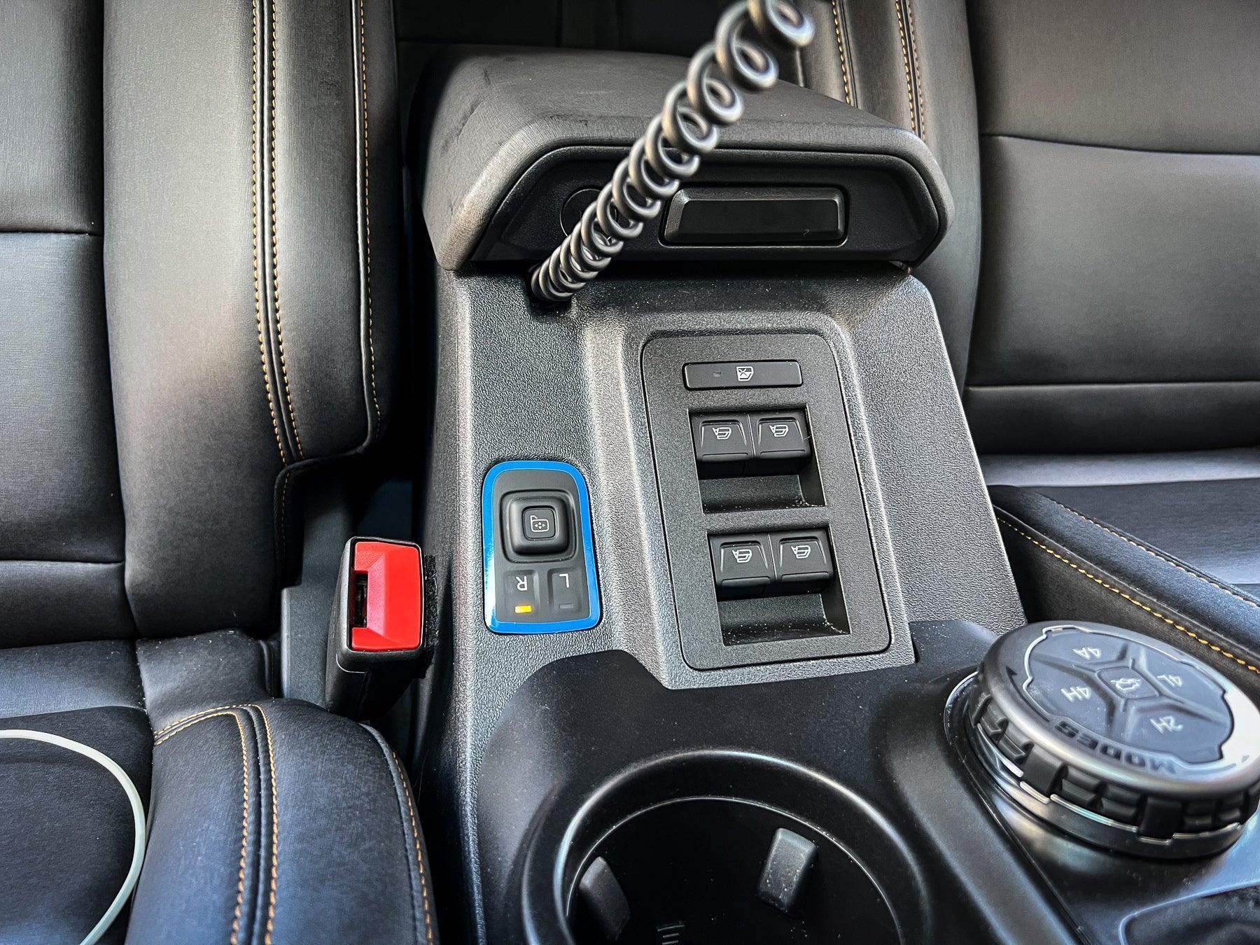 Mirror Adjustment Switch Outline Overlay - 2021+ Bronco