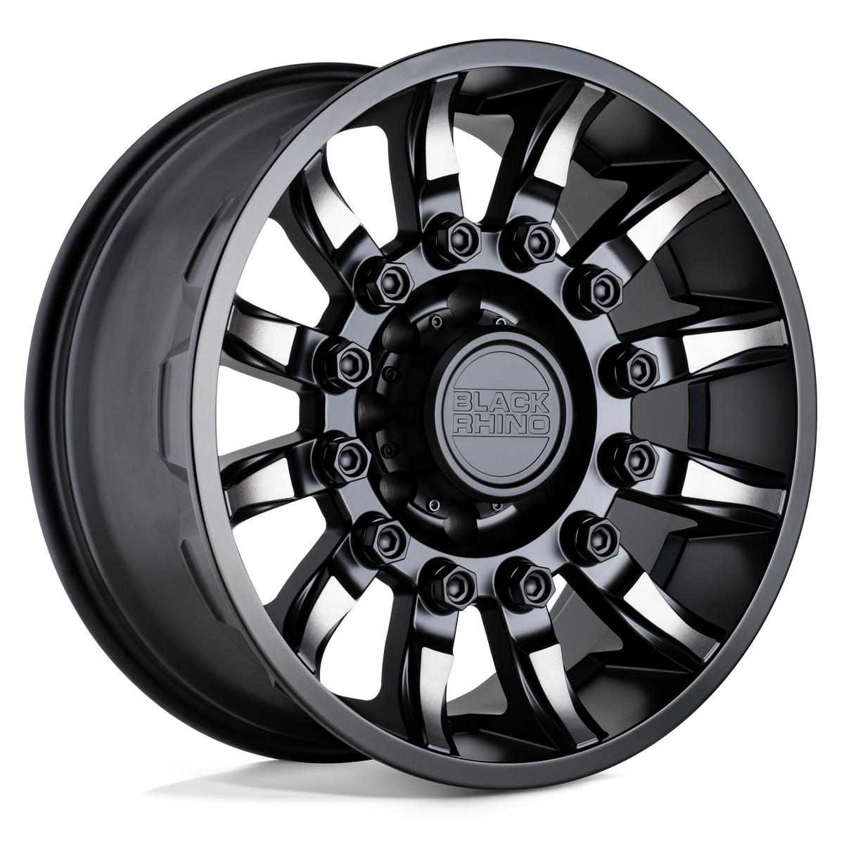 Black Rhino Mission Wheel - Matte Black w/ Machined Tint
