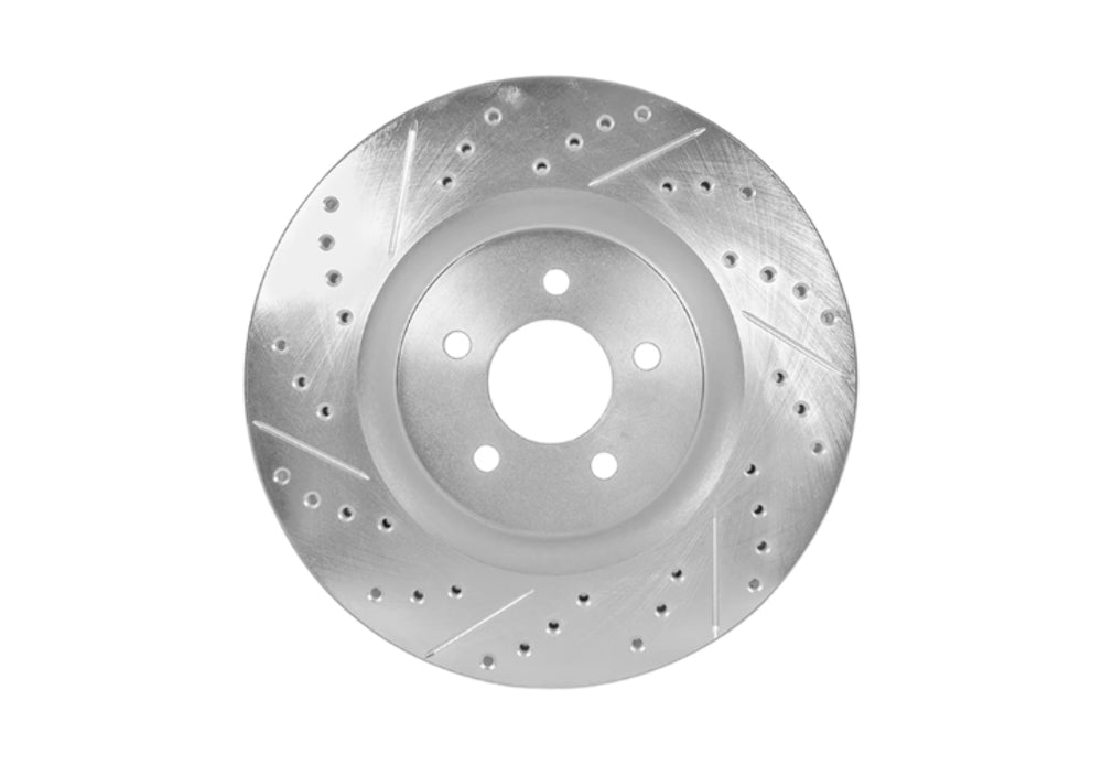 STILLEN cross drilled and slotted rotors for 2003-02/2005 Nissan Titan