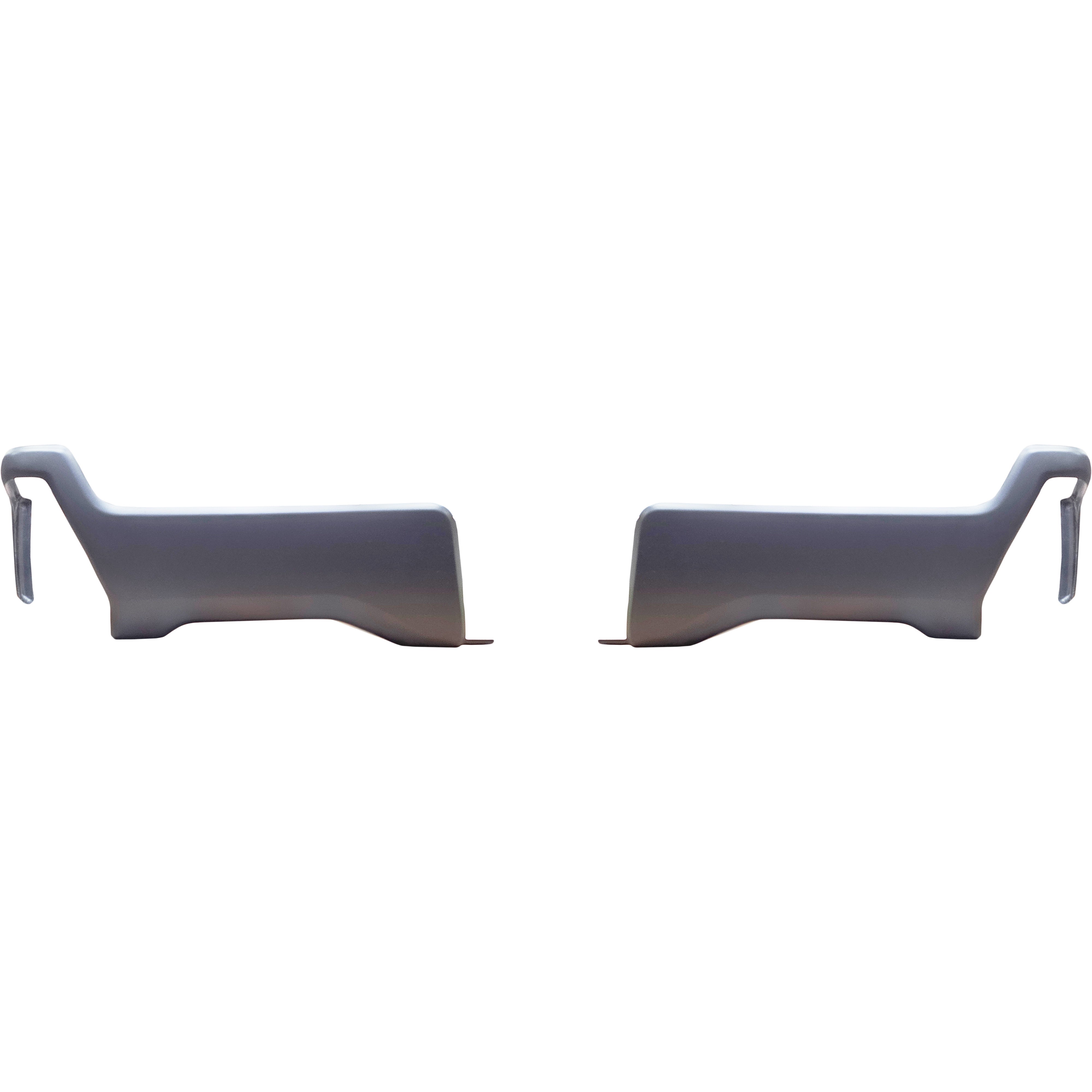 Paintable ABS version of the 2023-2024 rear bumper covers with not parking sensors for the ford f250 or f350 superduty