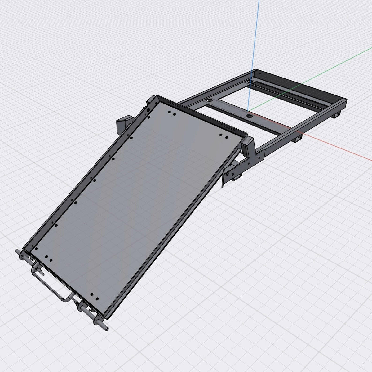 Dirtbox Overland tilted slider hydraulic or manual, universal fit