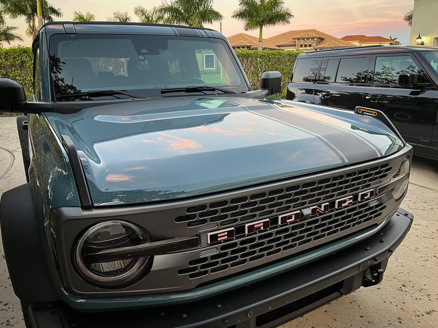 Offset Racing Hood Stripes V1 - 2021+ Bronco