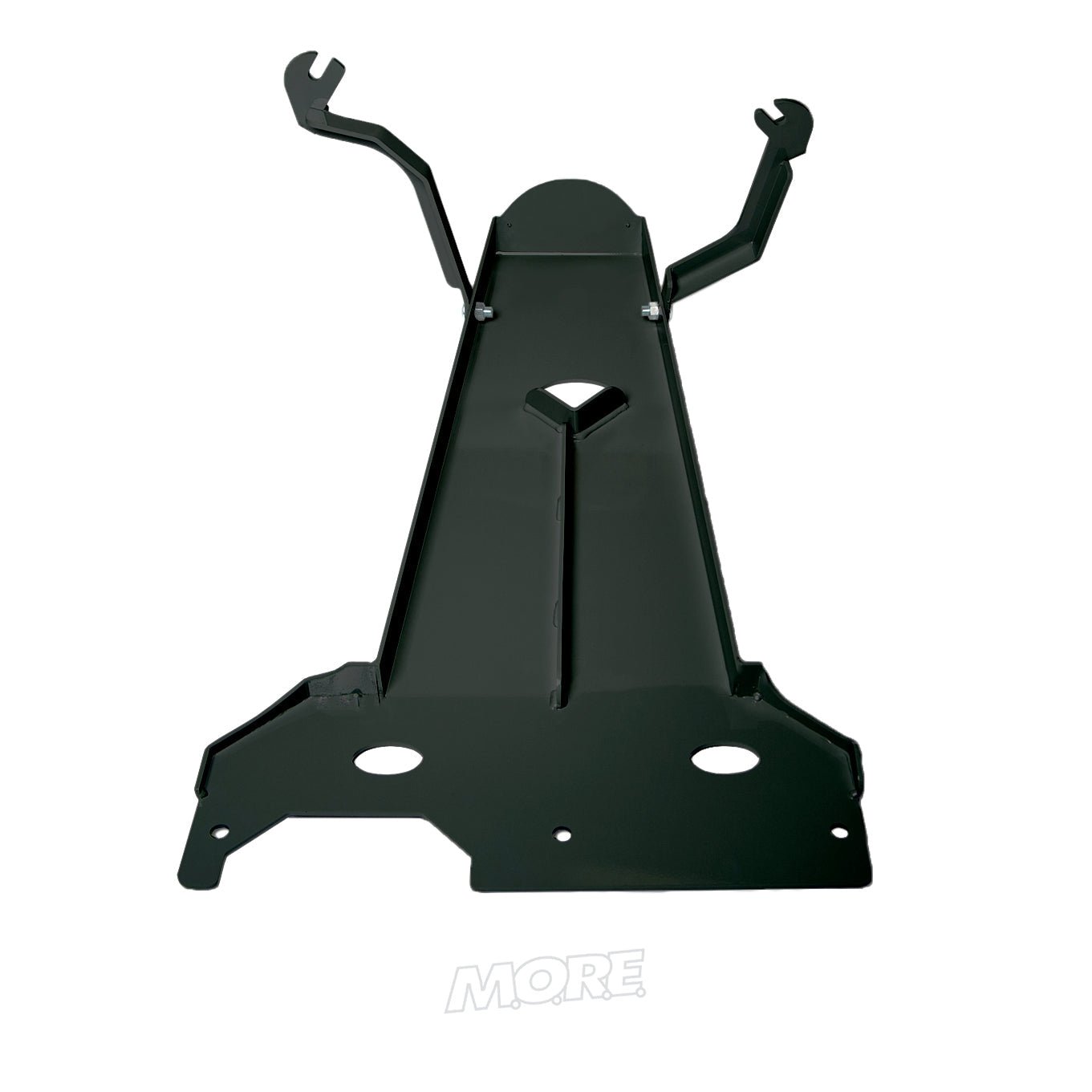 Oil pan and transmission skid plate for Jeep Wrangler JK 2007-2018, black steel part
