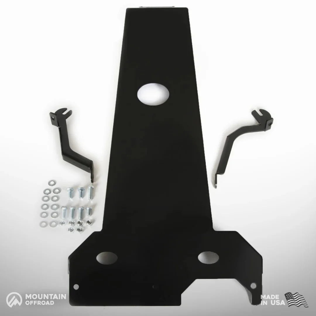 M.O.R.E. aluminum oil pan and transmission skid plate for Jeep Wrangler JK 2007-2018 - view 5