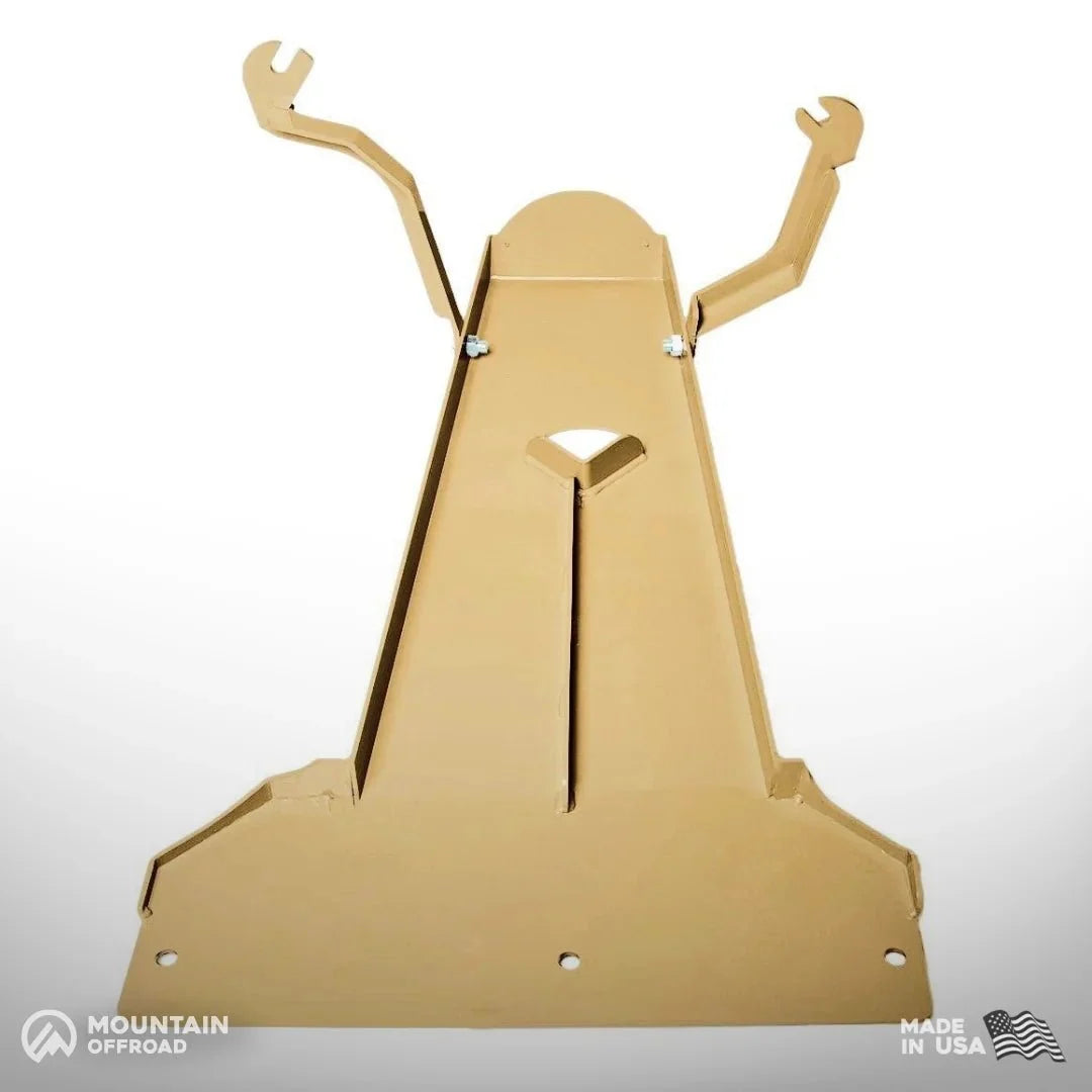 M.O.R.E. steel oil pan and transmission skid plate for Jeep Gladiator JT 2020+ 3.6L - view 9