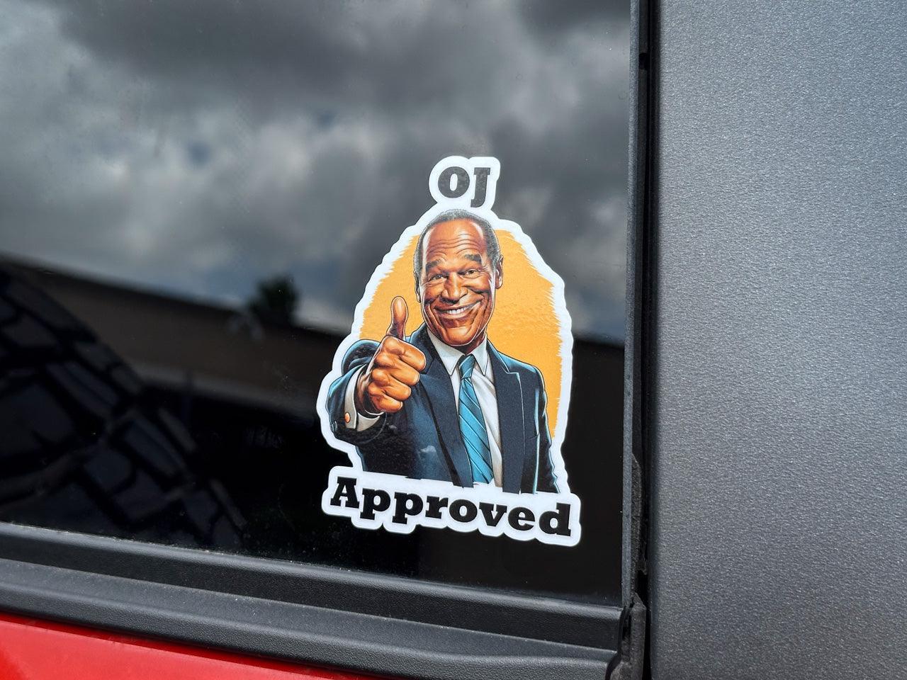 OJ Approved Sticker - 2021+ Bronco