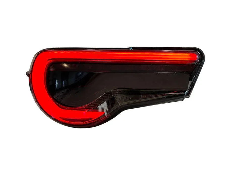 OLM OE Plus Linear Style Sequential Tail Light Overlays (Dark, Light, Red, or Yellow) - 2017-2021 Toyota 86 / Subaru BRZ