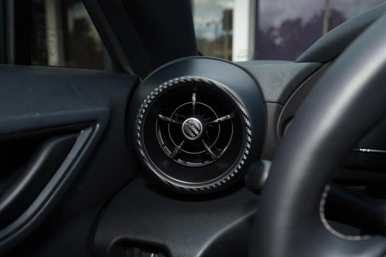 Outer AC Vent Trim 3D Carbon Overlays - 2022+ BRZ / GR86