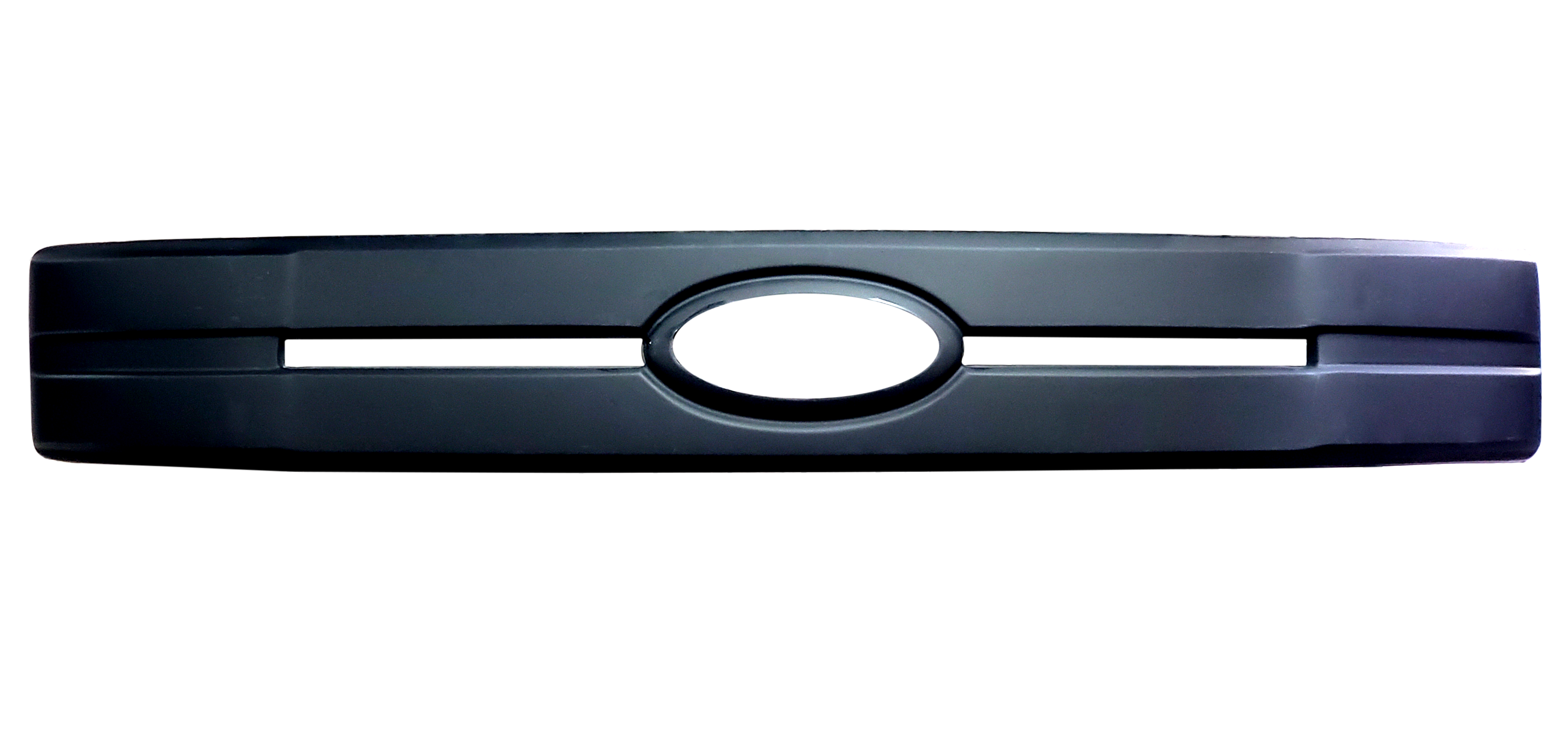 Paintable Center Bar Grille Overlay for 2018-2020 F150, ready for custom painting to match the truck's color