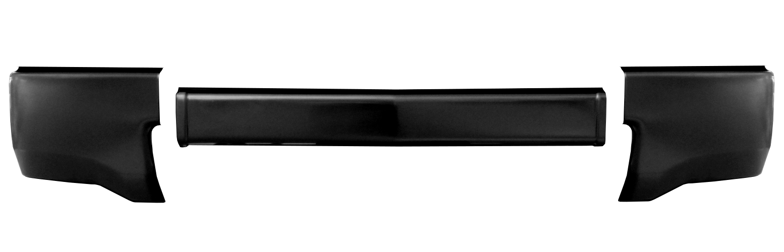 paintable ABS 2014-2015 Chevy Silverado 1500 - Front BUMPERSHELLZ™ by ecoological- chrome delete kit