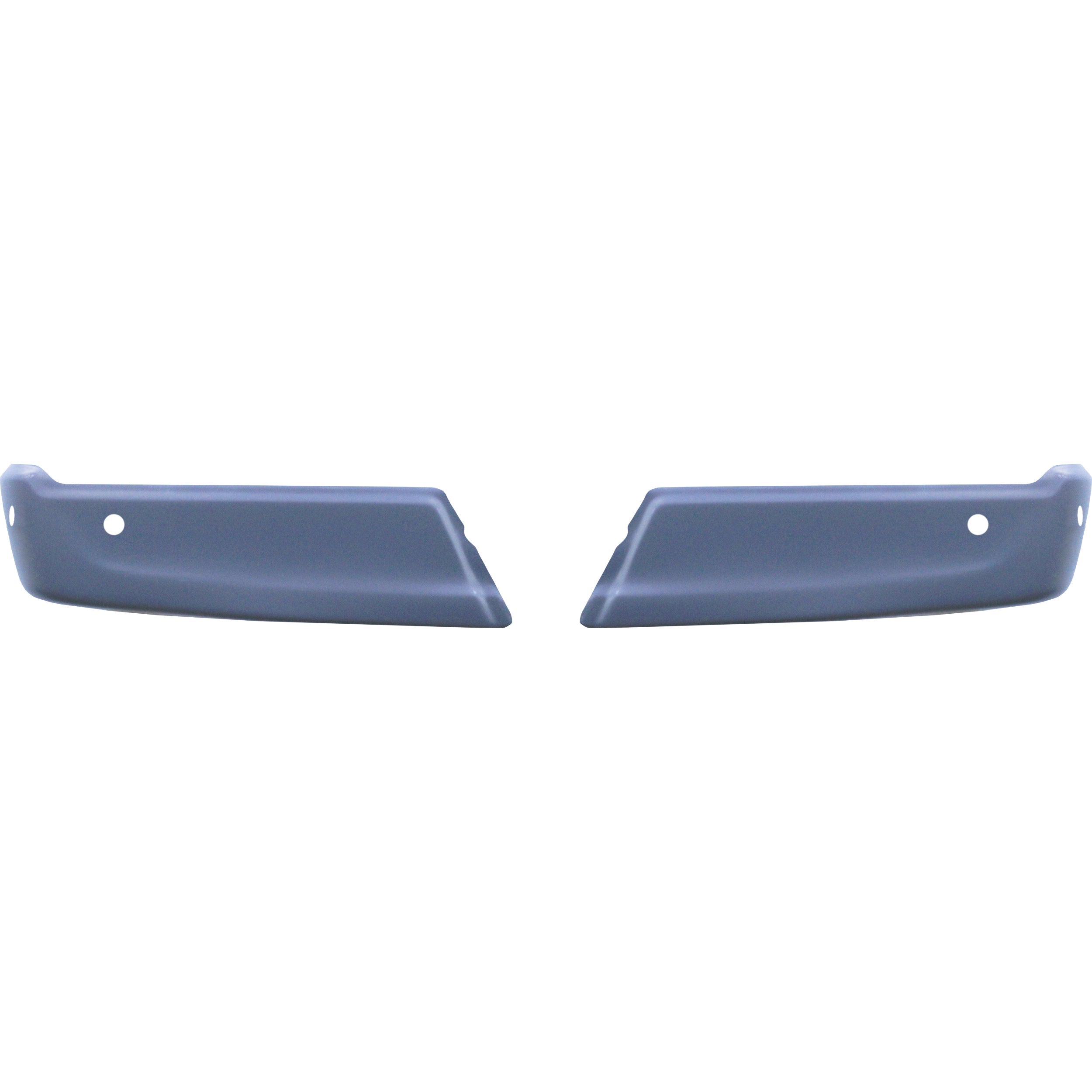 Paintable ABS 2021-2023 F150 Rear Bumper Covers with 4 parking Sensor hole cut outs, chrome delete kit