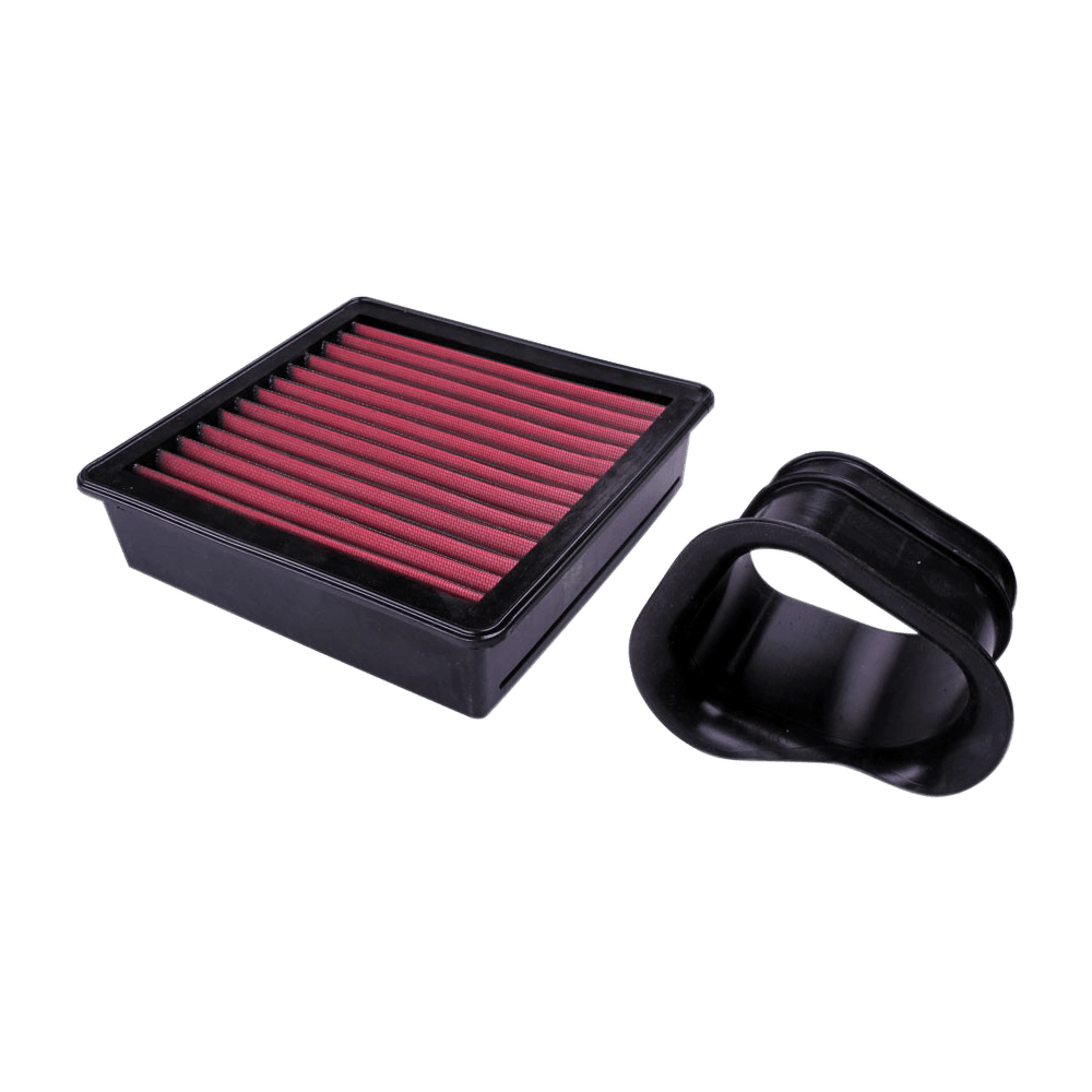 STOCK REPLACEMENT FILTER & HIGH FLOW FENDER INLET FOR 2011-2014 Ford F-150 3.5L ECOBOOST, 3.7L, 5.0L, 6.2L, 2010-2014 FORD RAPTOR 6.2L - S&B