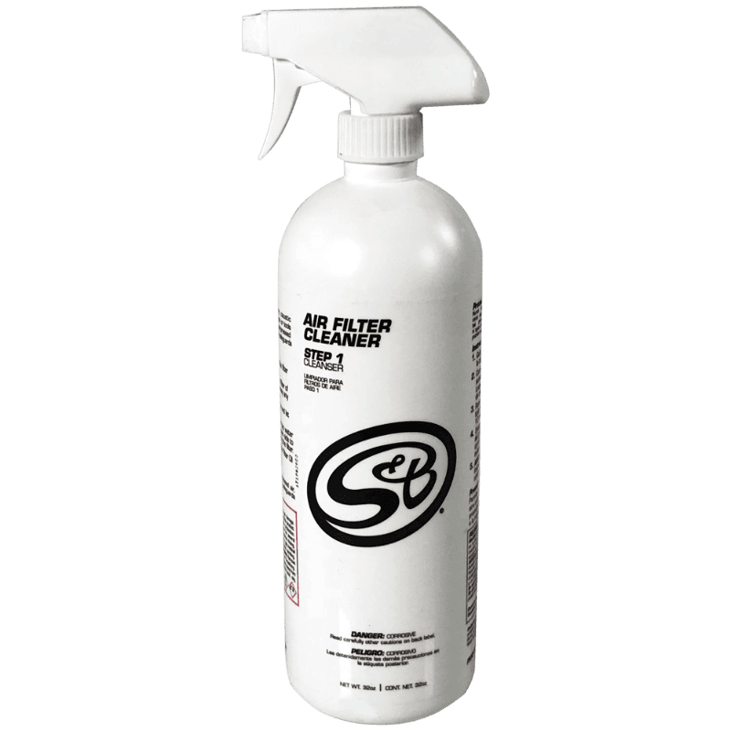 S&B air filter cleaning solution 32 oz for universal fit