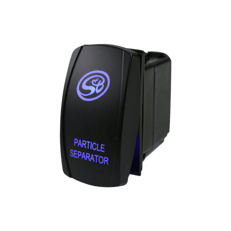 LED Rocker Switch w/ S&B Logo for Particle Separator - S&B