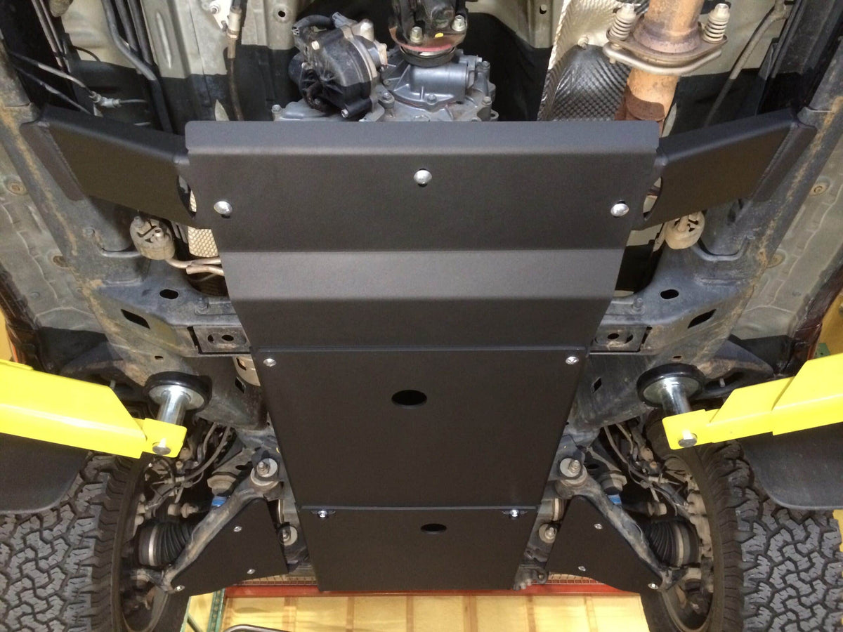 RCI full skid plate package for 2003-2009 Toyota 4Runner and Lexus GX 470