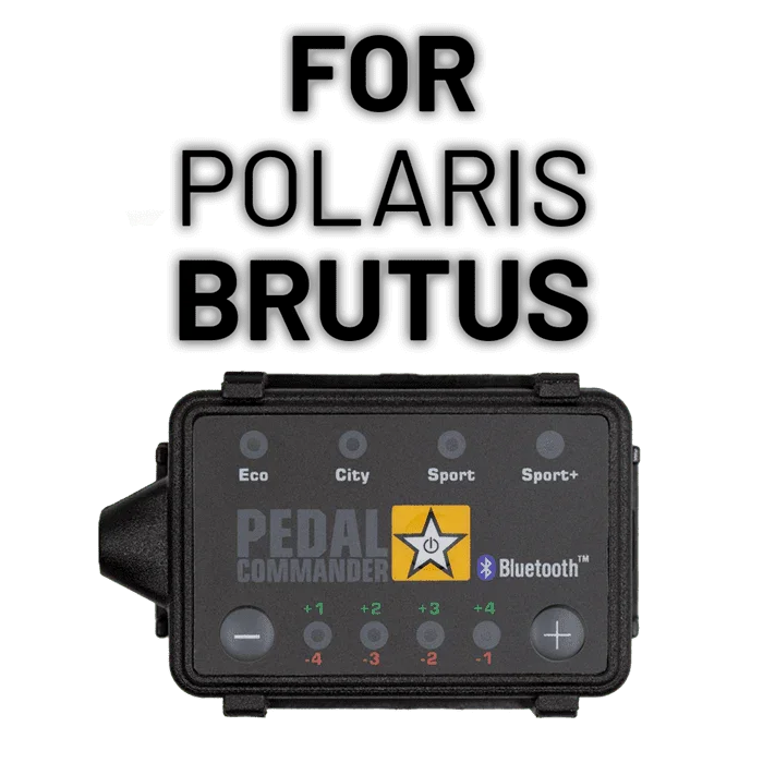Pedal Commander throttle response controller for Polaris Brutus with Bluetooth