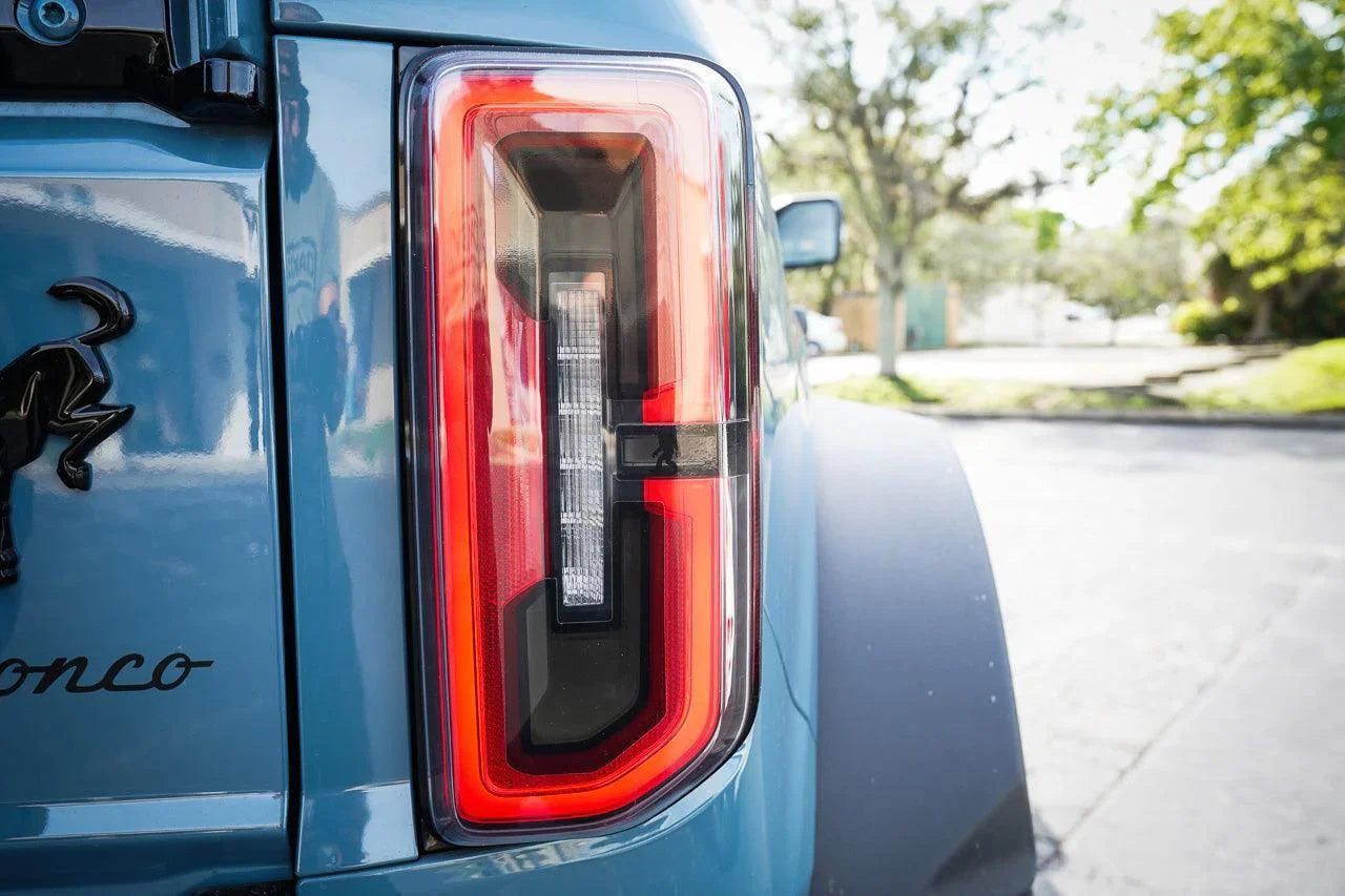 Printed Series 1L Tail Light Overlays - 2021+ Bronco (w/ LED Taillights)