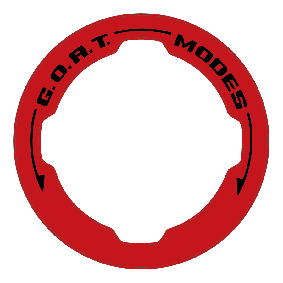 Printed Series GOAT Mode Dial Ring Overlay V2 - 2021+ Bronco