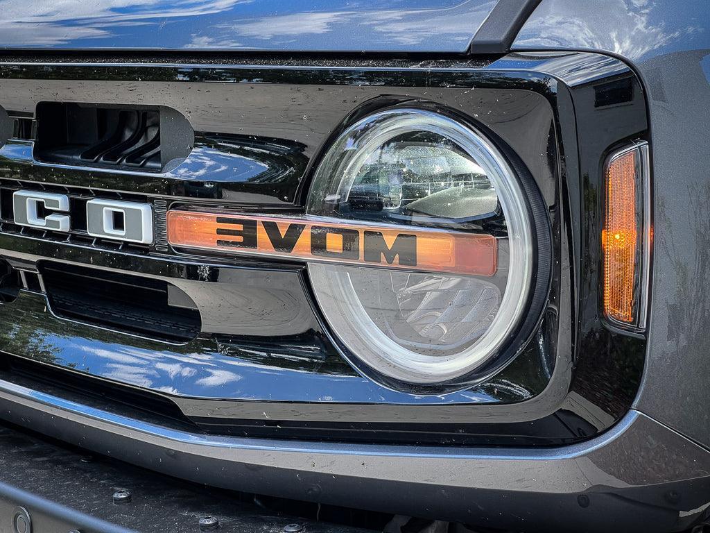 Printed Series Signature DRL Bar Overlays - 2021+ Bronco (Signature Headlights)