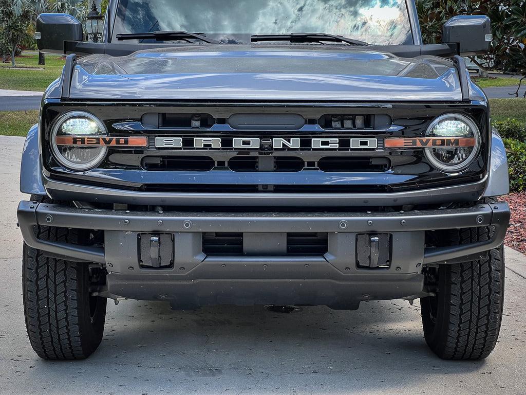 Printed Series Signature DRL Bar Overlays - 2021+ Bronco (Signature Headlights)