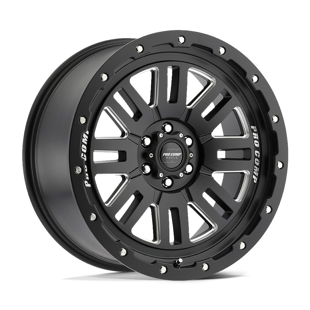 Pro Comp Cognos (PA61) Wheel - Satin Black Milled