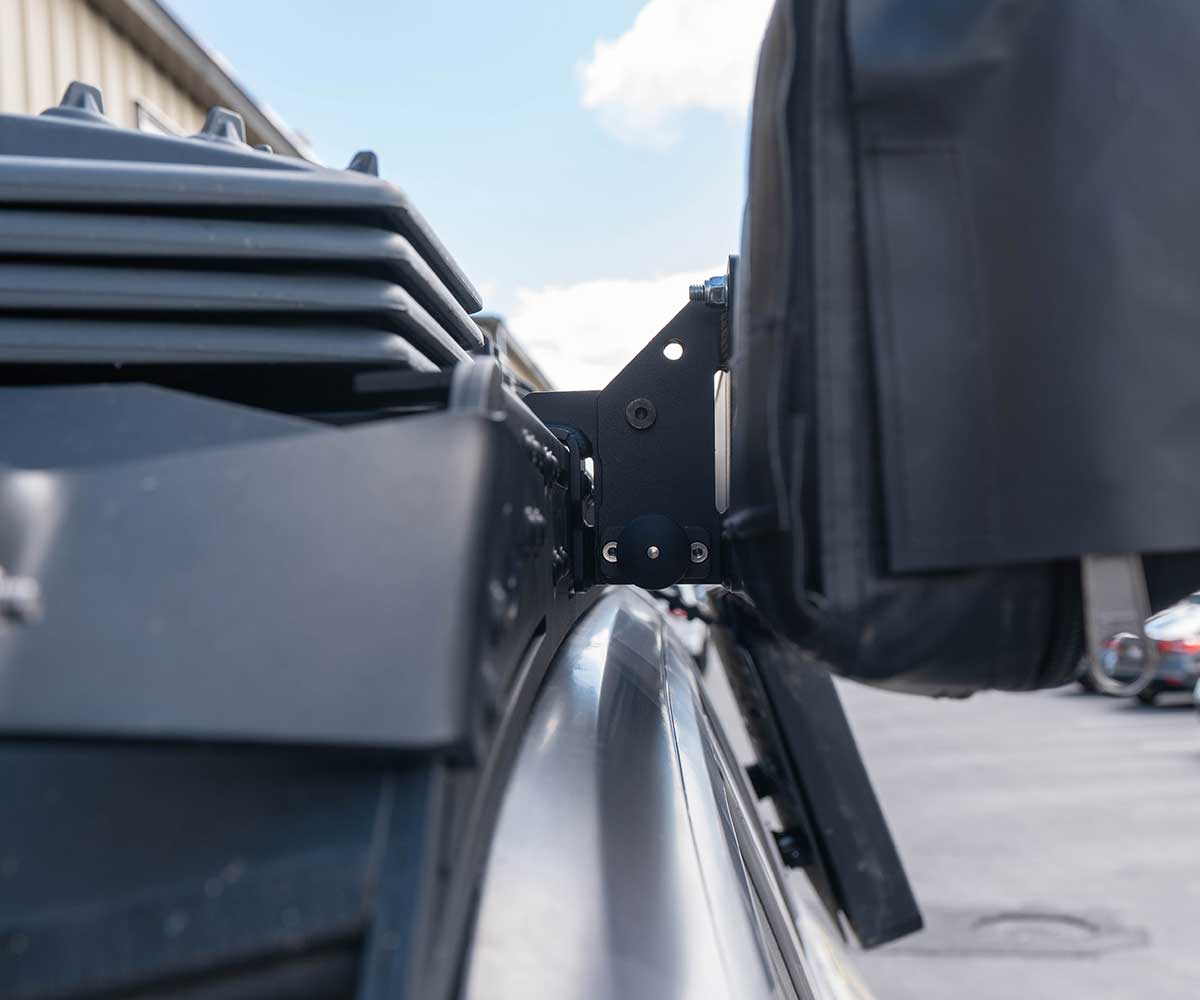 Prinsu Design Studio Quick Release Awning Mount Brackets 2.0 for Prinsu racks