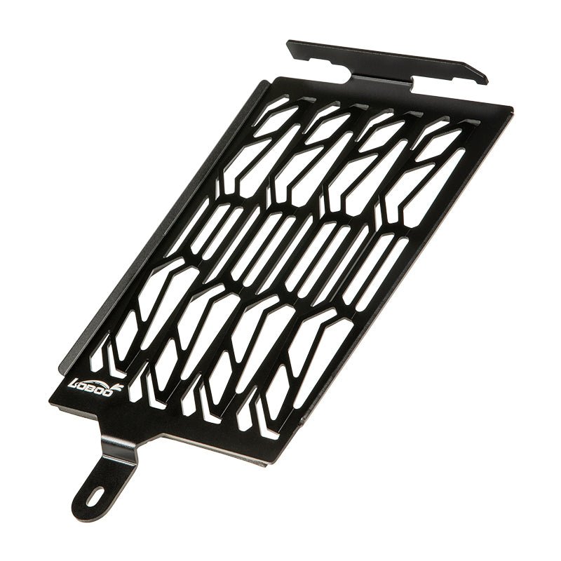 LOBOO Radiator Guard for BMW R1250GS / R1250GS Adventure– CNC Aluminum Protective Grill, Black Anodized Finish