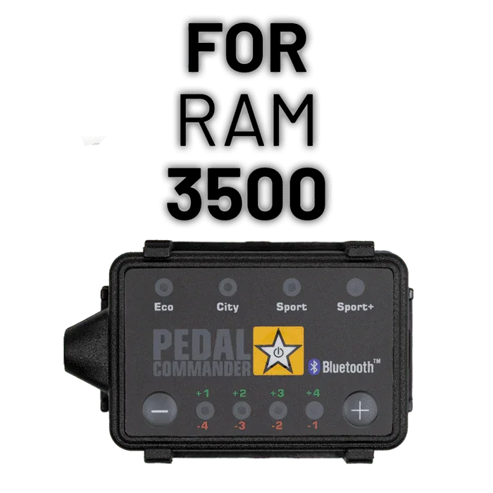Pedal Commander throttle response controller for RAM 3500 with Bluetooth and driving modes