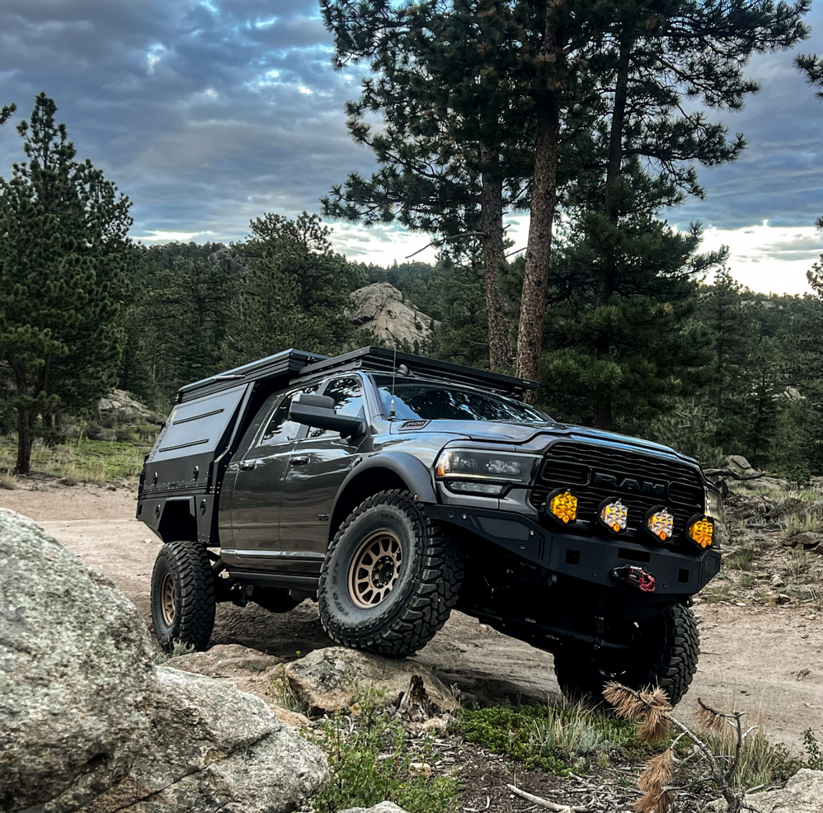 Dirtbox Overland Flatbed System Full Box for Chevy, GMC and Ford trucks