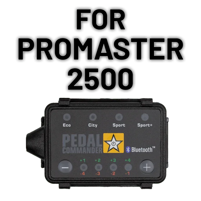 Pedal Commander throttle response controller for Ram ProMaster 2500, Bluetooth compatible