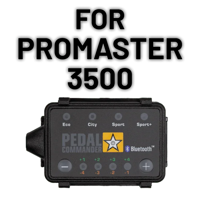 Pedal Commander throttle response controller for Ram ProMaster 3500 with Bluetooth