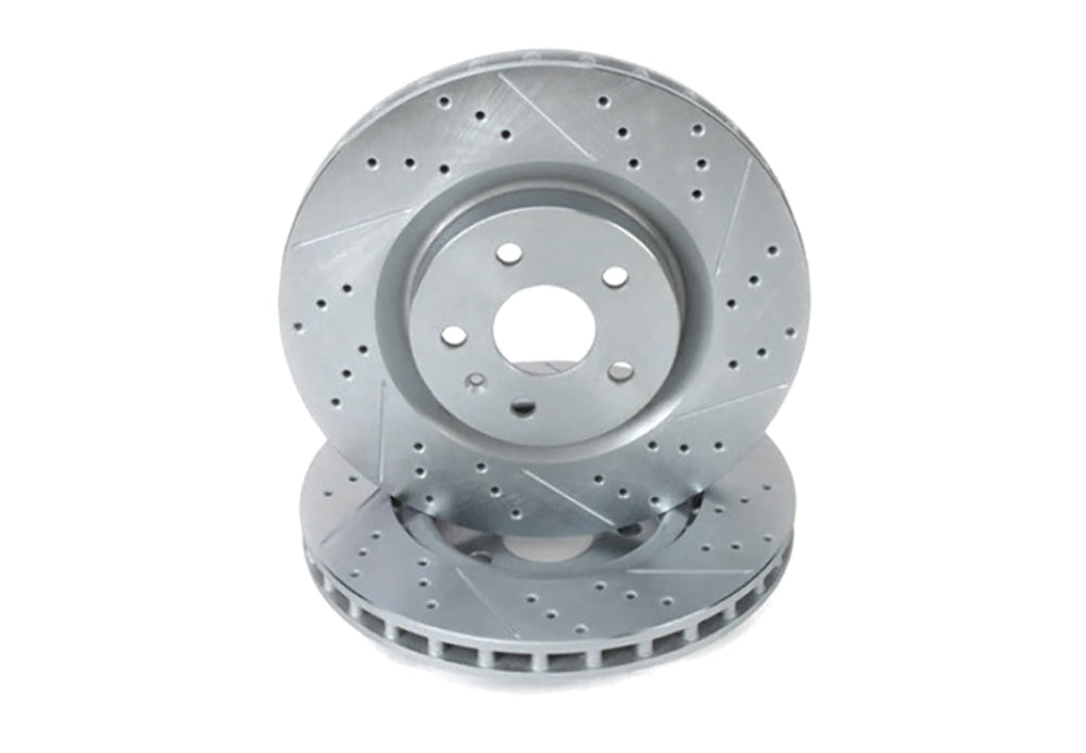 STILLEN cross drilled and slotted rotors for 2009-2018 Ram 1500