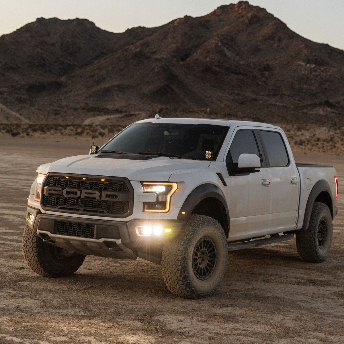 Baja Designs Squadron 2.0 Pro/S2 SAE "Pro" Fog Pocket Light Kit - Ford 2017-20 F-150 Raptor