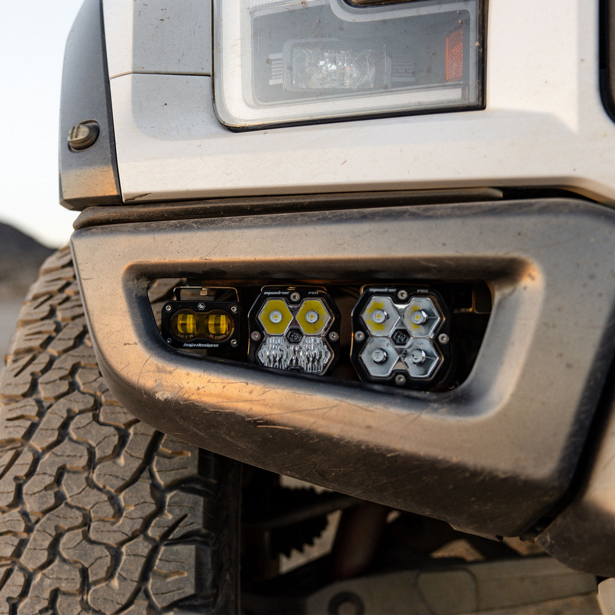 Baja Designs Squadron 2.0 Pro/S2 SAE "Pro" Fog Pocket Light Kit - Ford 2017-20 F-150 Raptor