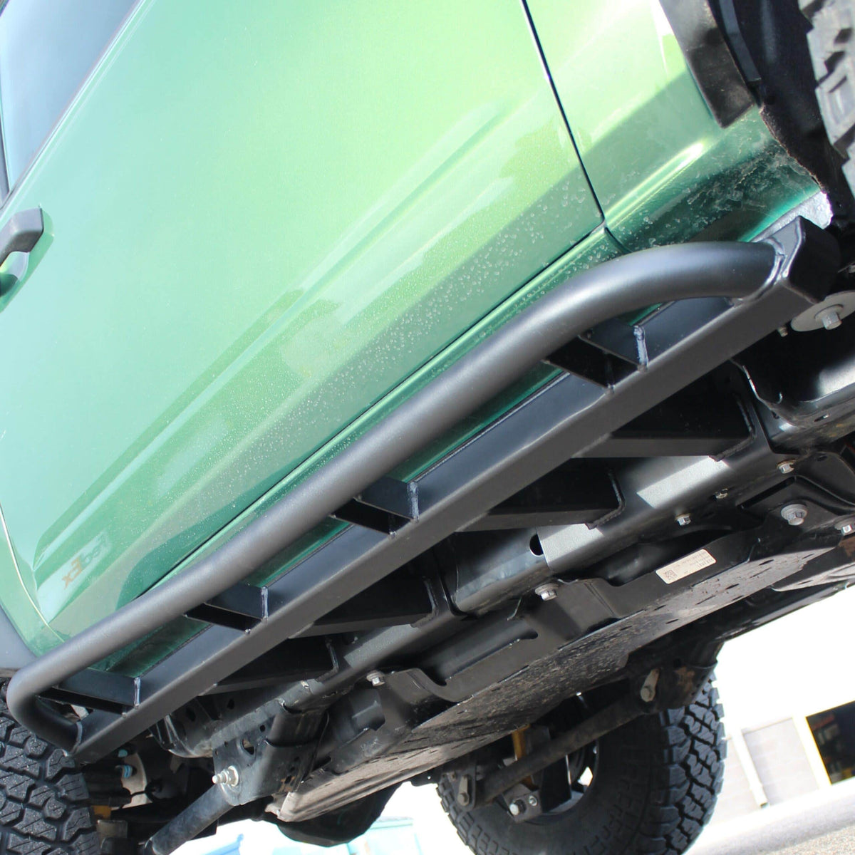 RCI rock sliders for 2021+ Ford Bronco 2-door