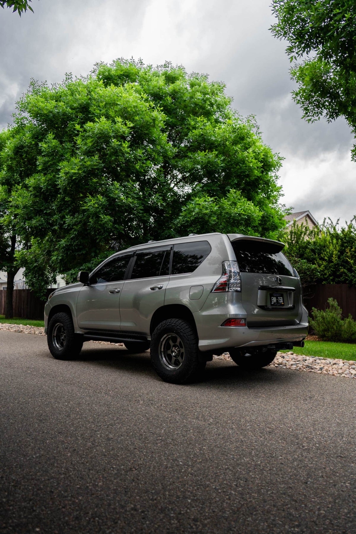 RCI rock sliders for 2010+ Lexus GX 460