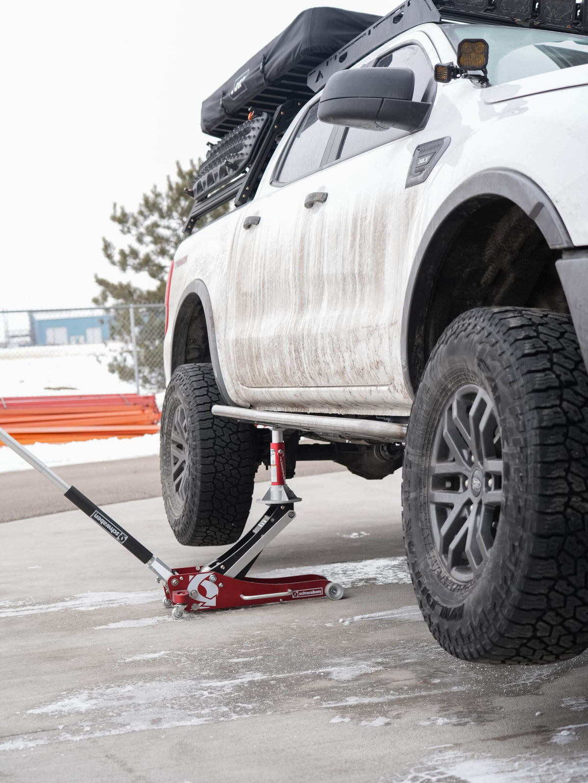 RCI rock sliders for 2019-2023 Ford Ranger