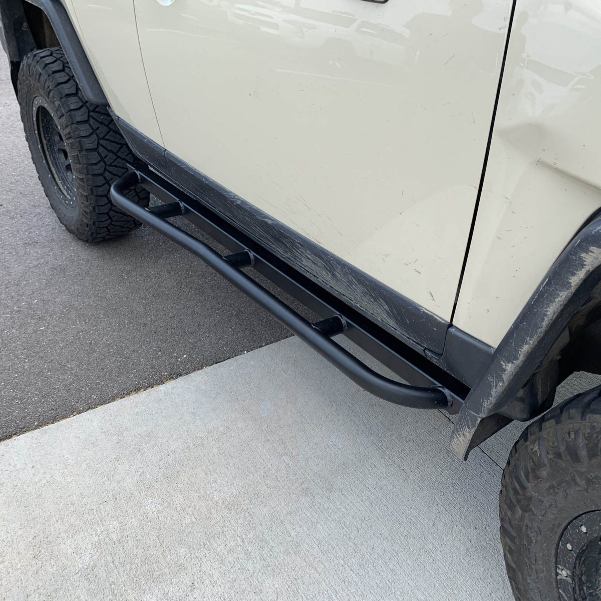 RCI rock sliders for 2007-2014 Toyota FJ Cruiser
