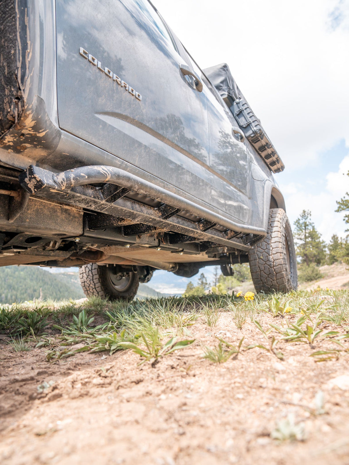 RCI rock sliders for 2015-2022 Chevy Colorado