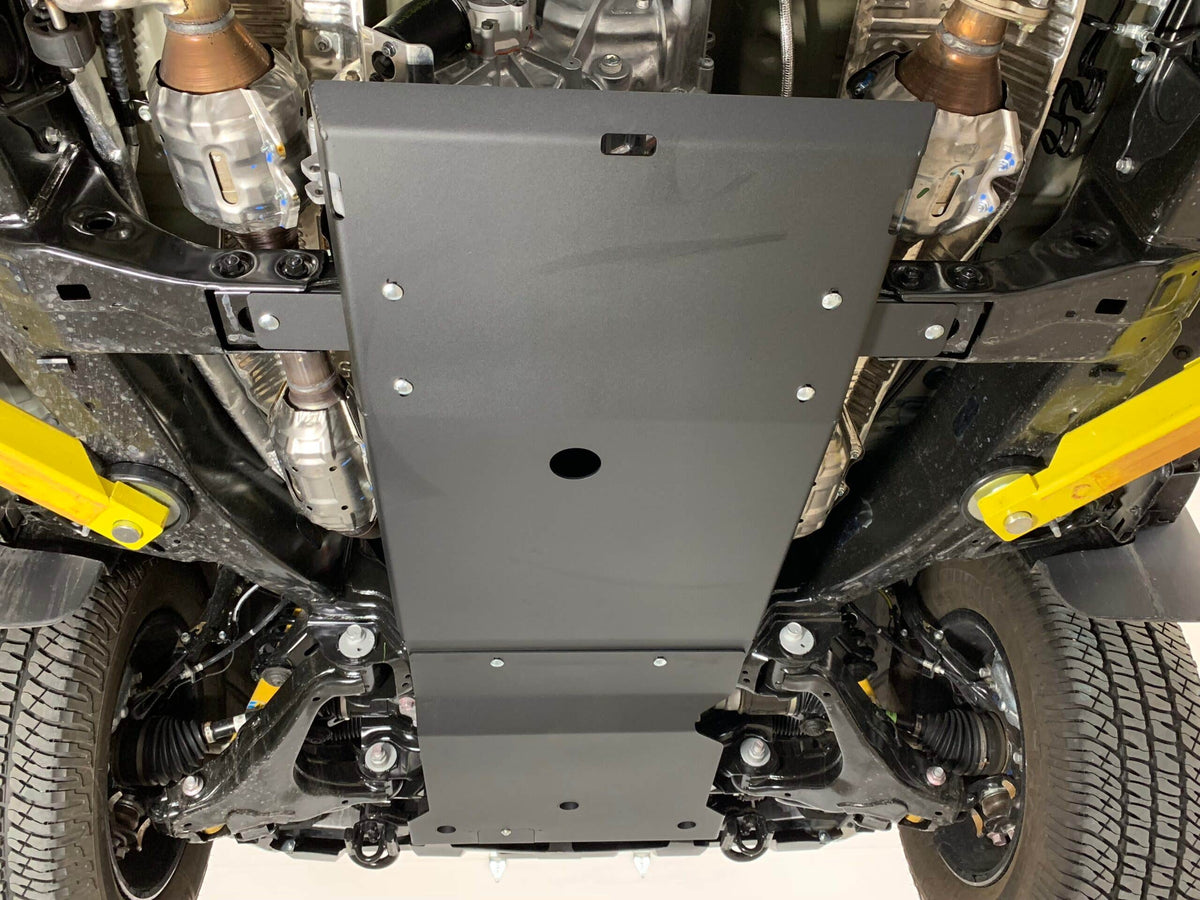 RCI Transmission and Transfer Case Skid Plate for 2007-2021 Toyota Tundra and 2008-2022 Sequoia