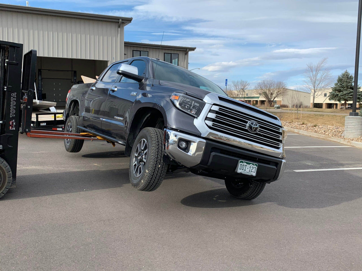 RCI rock sliders for 2007-2021 Toyota Tundra
