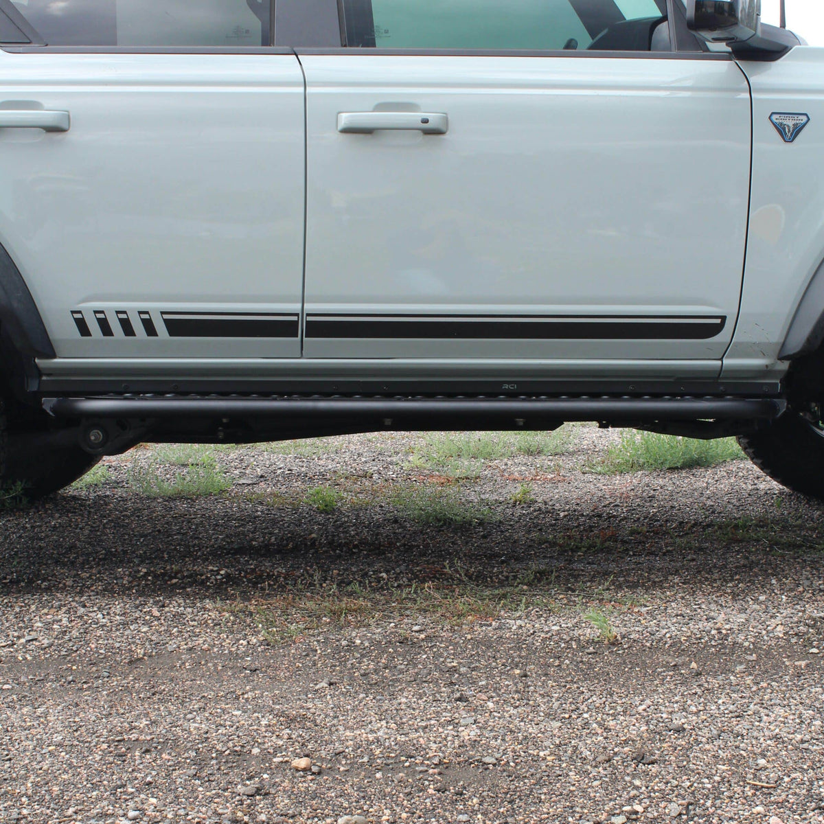 RCI rock sliders for 2021+ Ford Bronco 4-door