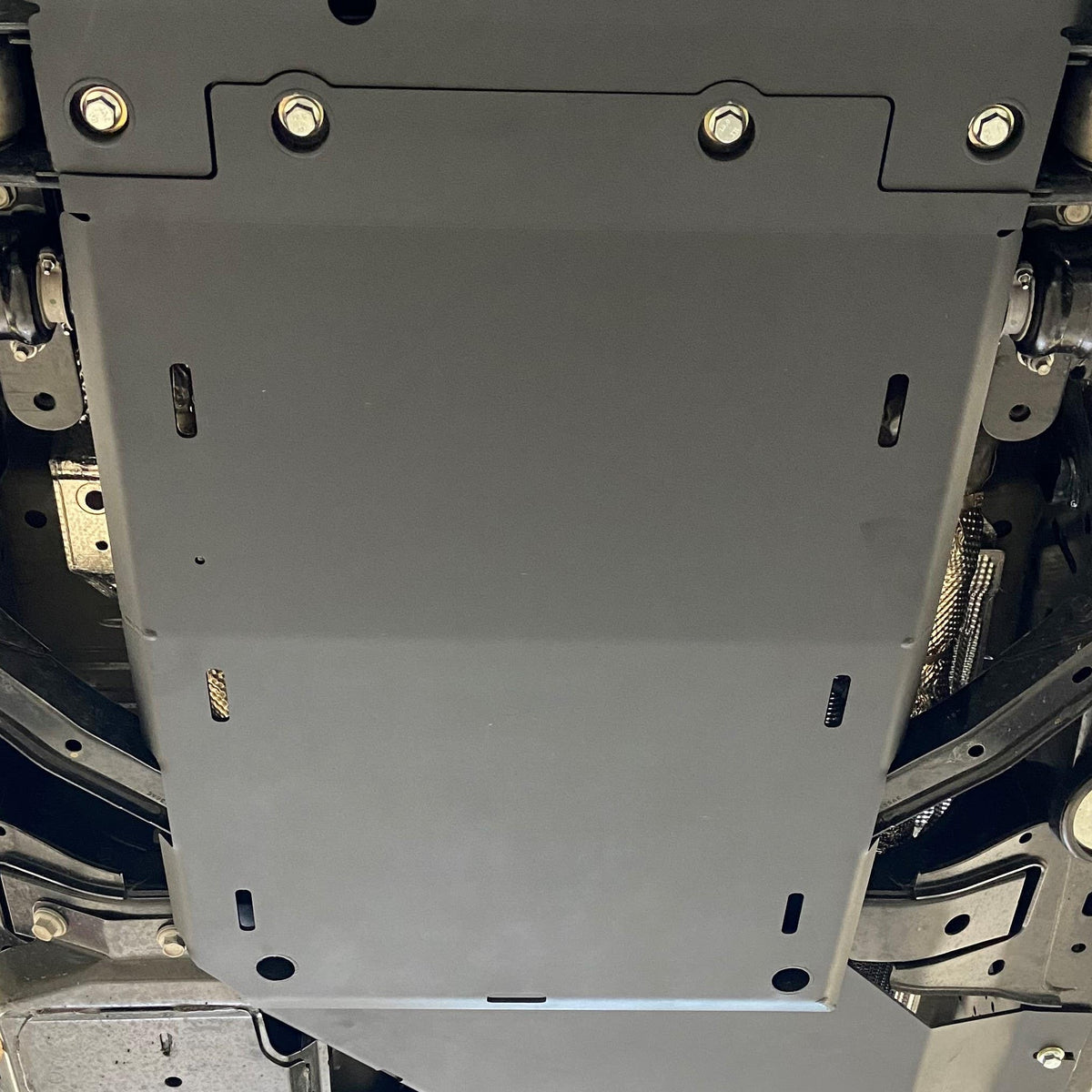 RCI transmission skid plate without x-members for 2021+ Ford Bronco 2.3L