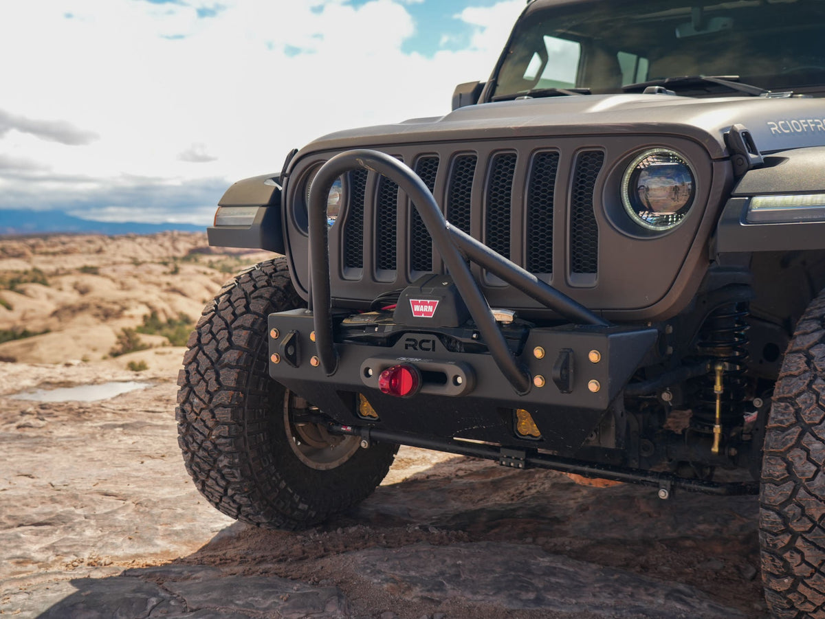 RCI front bumper for 2018+ Jeep Wrangler JLU and Gladiator JT