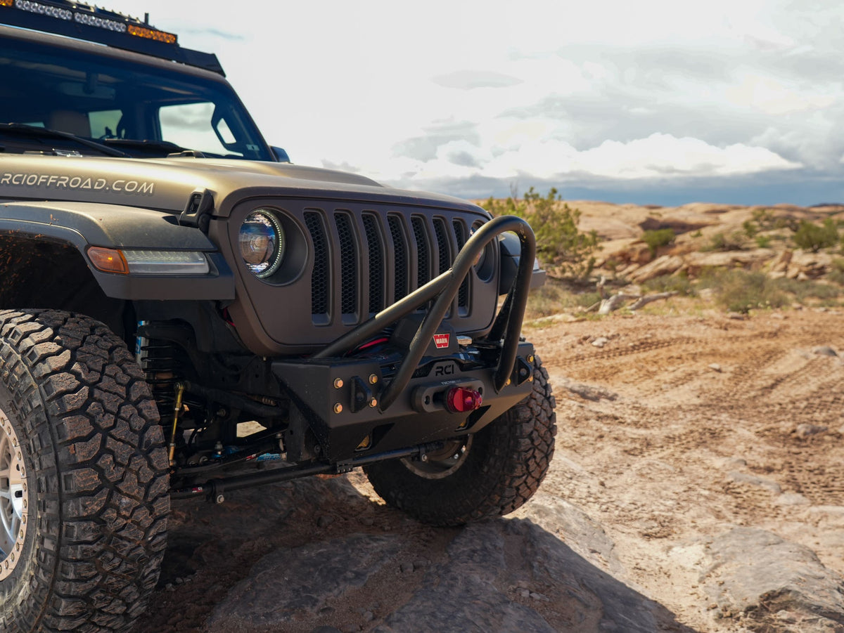 RCI front bumper for 2018+ Jeep Wrangler JLU and Gladiator JT