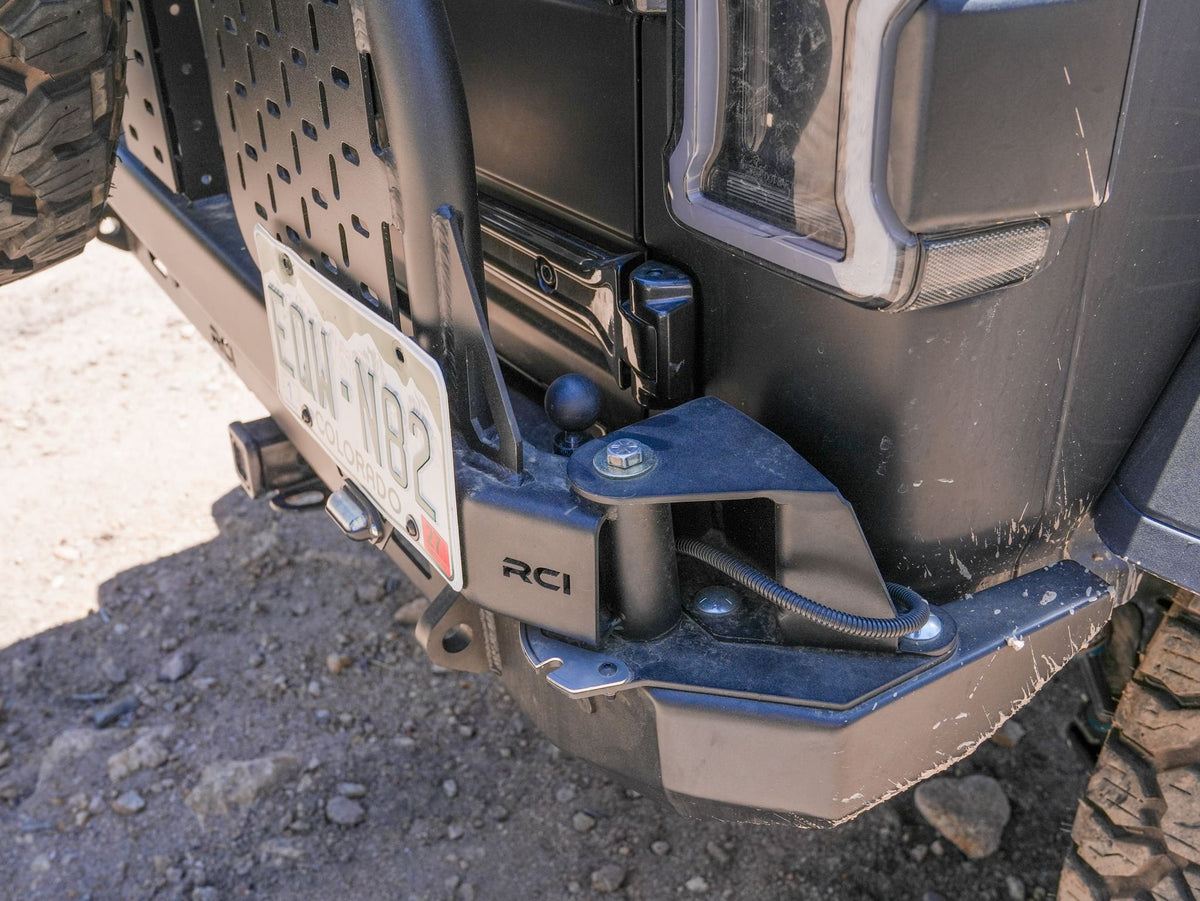 RCI rear bumper swing out for Jeep Wrangler JLU
