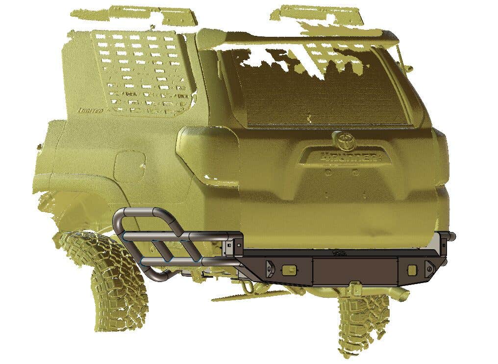 RCI rear bumper for Toyota 4Runner