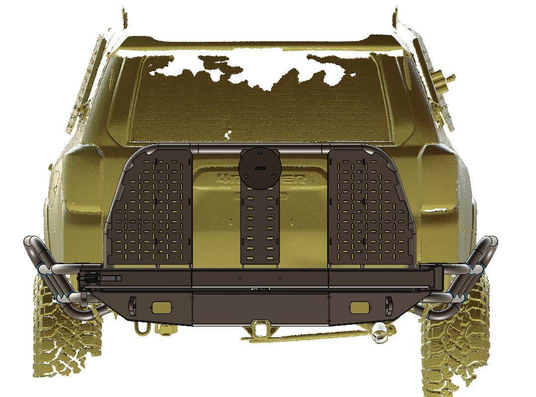 RCI rear bumper swing out for 2010-2020 Toyota 4Runner